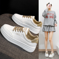 秋季小白鞋新款韩版ins女学生厚底增高运动板鞋休闲街拍