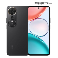 荣耀畅玩70 Plus 12GB+512GB 幻夜黑 骁龙6S芯片 7000mAh大电池 AI一键直达 5G手机