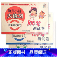 语言+数学+拼音综合 幼小衔接 [正版]幼升小入学准备大练习100分综合测试卷数学拼音上下册20以内加减法凑十法借十法看