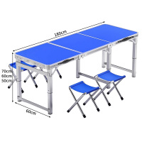 象笃户外折叠桌180*60*70cm套