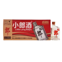 郎酒 歪嘴郎 经典小郎酒45度100ml*24瓶浓酱兼香型纯粮白酒整箱