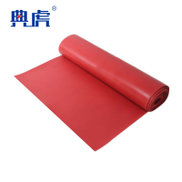 典虎 绝缘橡胶板 红色8mm*1m*5m 卷