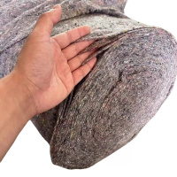 吉迎尚品 土工布毛毡保湿布工程布 4米宽 平方米