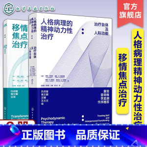 [正版]全2册 移情焦点治疗 青少年严重人格障碍的治疗+人格病理的精神动力性治疗 治疗自体及人际功能 当代理论临床实践