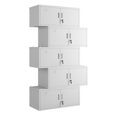 凌迪星分五节档案柜850*360*1950mm台