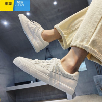 聚范帆布男鞋夏季2024新款白色低帮百搭运动休闲平板鞋透气小白鞋潮鞋