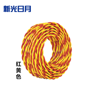 新光日月聚氯乙烯绝缘阻燃电线ZC-RVS(2芯)双绞线1平方/每米