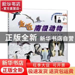 正版 走近南极动物 冯羽 上海大学出版社 9787567136151 书籍