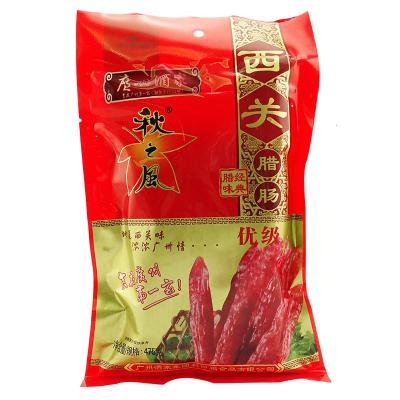 广州酒家秋之风西关腊肠475g经典腊味广式风味风干猪肉腊味卤肉干春节送礼年货默认尺寸默认尺寸