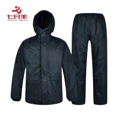 七只羊 分体雨衣 均码 套