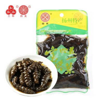 三和四美酱菜宝塔菜120g袋装扬州特产酱菜下饭菜榨菜咸菜