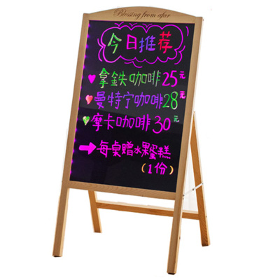 乐逸仕(LEYISHI)摆件荧光屏手写字板展示牌电子LED荧光板发光广告板小黑板