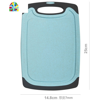 菜板谷壳纤维厚砧板菜刀水果刀切菜案板宿舍家用 FENGHOU 大菜板+大菜刀+厨师刀+水果刀