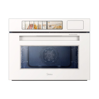 美的(Midea)[AI熟度识别]灵眸嵌入式蒸烤箱一体机 E5月光米 温湿双控 纯平全嵌隐藏把手蒸烤炸炖一体机S50E5