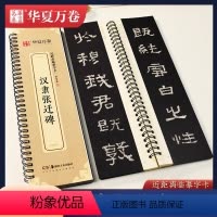 [正版]汉隶张迁碑 近距离临摹字卡 1册全文原碑帖附简体旁注隶书书法毛笔字卡练字帖 华夏万卷 湖南美术出版社
