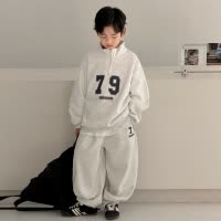 男童春季套装儿童运动卫衣2026春秋新款中大童装春装两件套潮男孩