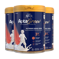 有效期到27年5月-三罐装-爱他美aptagrow精准营养学生小学儿童成长奶粉3+段3-6岁 900g