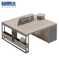 铭思达办公桌1.4米对坐双人位张