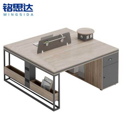 铭思达办公桌1.4米对坐双人位张