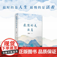 最慢的是活着 乔叶 《宝水》作者中短篇小说集 2024第十一届茅盾文学奖得主 正版 新经典图书