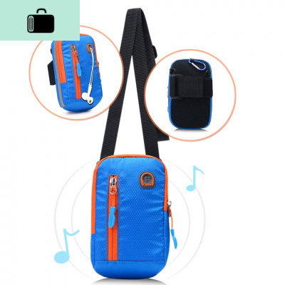 运动跑步手机臂腕包套手包袋男女士户外健身多功能防水可斜跨腰挂NEW LAKE女手包