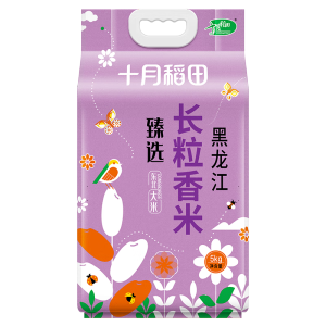十月稻田臻选长粒香米5kg 臻选长粒香米5kg 黑龙江大米 5kg
