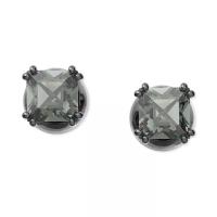 施华洛世奇(SWAROVSKI)女款黑色水晶耳饰时尚简约日常佩戴耳钉配饰
