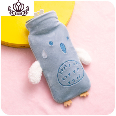 封后热水袋注水学生便携式毛绒小号随身暖水袋被窝专用小暖手宝宿舍用