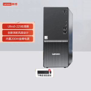 联想(Lenovo)扬天M460 商用办公台式电脑主机(Ultra5-225 32G 1TB SSD固态硬盘 Win11)