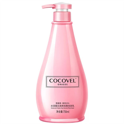 蔻露薇COCOVEL水润蛋白清爽祛屑洗发乳750ml去屑止痒深层清洁