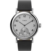 TIMEX/天美时男士商务防水石英表毫米蓝盘皮带运动休闲手表