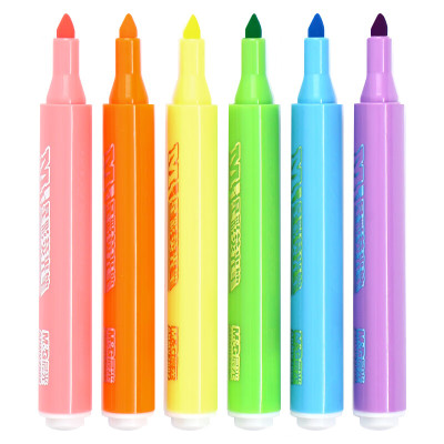 晨光 M&G 荧光笔 AHMV7603 单头 (蓝色) 12支/盒 1盒