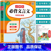 彩图注音版——小学生必背文言文 小学通用 [正版]小学生必背文言文 小学1-6年级语文课程标准篇目 小学注音版 小学一二