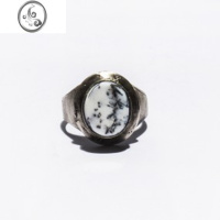 JiMi极简主义2023新款戒指女复古时尚个性指环潮七夕礼物