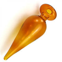 水晶玻璃肛塞大号66mm肛栓后庭情趣夫妻激情性玩具成人用品冰火