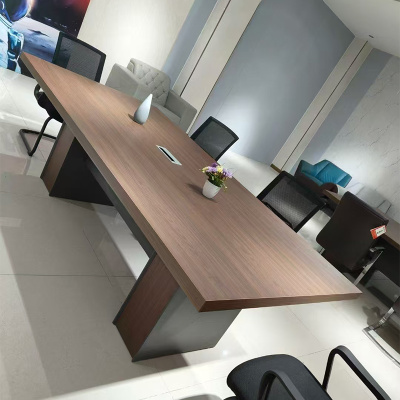 匡大BM-H2401会议桌2.4米会议桌培训桌(2400*1200*760mm)