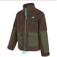 NIKE/耐克外套运动休闲保暖仿羊羔绒立领男装夹克FV4022-237 Z