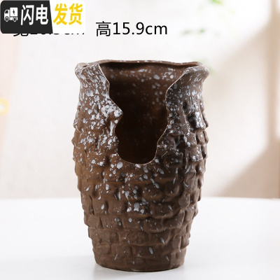 三维工匠创意个性多肉陶瓷花盆多孔多肉老桩拼盘花器多洞陶瓷法师老桩花盆 洞洞盆HZ24 大花盆容器