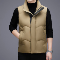 男士立领坎肩羽绒马甲秋冬季新款男装中青年商务休闲保暖背心