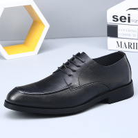 皮鞋男款结婚夏季透气英伦风年轻款面试男鞋休闲商务正装新郎鞋子