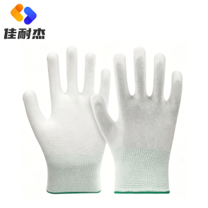 防静电尼龙手套PU涂掌手套 加厚款/双