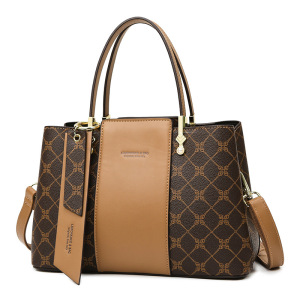 女士包包2022新款大气中年妈妈包单肩斜挎印花手提包大容量女