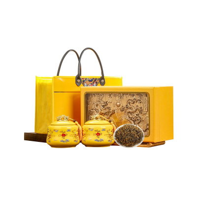 源御露金骏眉红茶黄芽密香型茶叶陶瓷礼盒装礼用佳选400克