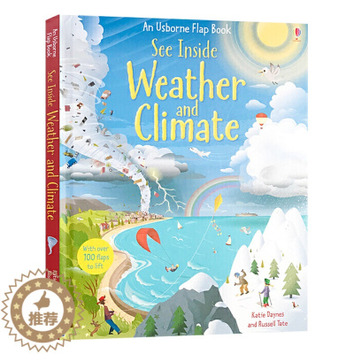 [醉染正版]尤斯伯恩看里面系列 天气和气候 Usborne See Inside Weather and Climate