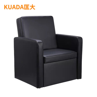 匡大 办公沙发 皮艺沙发 办公室折叠午休沙发 牛皮 单人位 KDT897