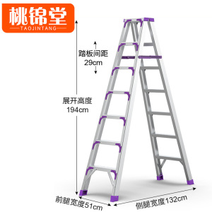 桃锦堂人 字梯