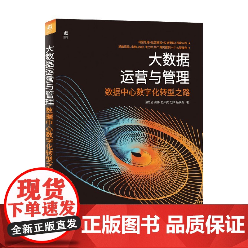大数据运营与管理 数据中心数字化转型之路 杨秋勇等 著 计算机与互联网