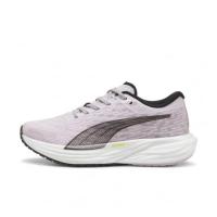 彪马(Puma)女款超轻缓震跑鞋Grape黑紫撞色运动透气专业训练跑 fo