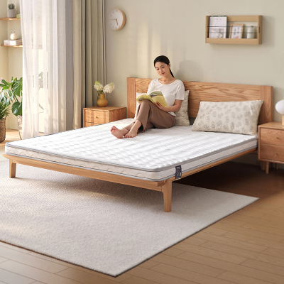 全友家居卧室家具双人床垫 椰丝热熔棉床垫 简约现代床垫1.5/1.8米棕垫