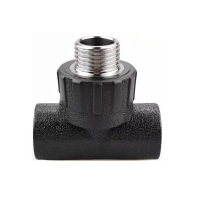 伟鹏双兴 PE外丝三通 PE40螺纹1寸 个